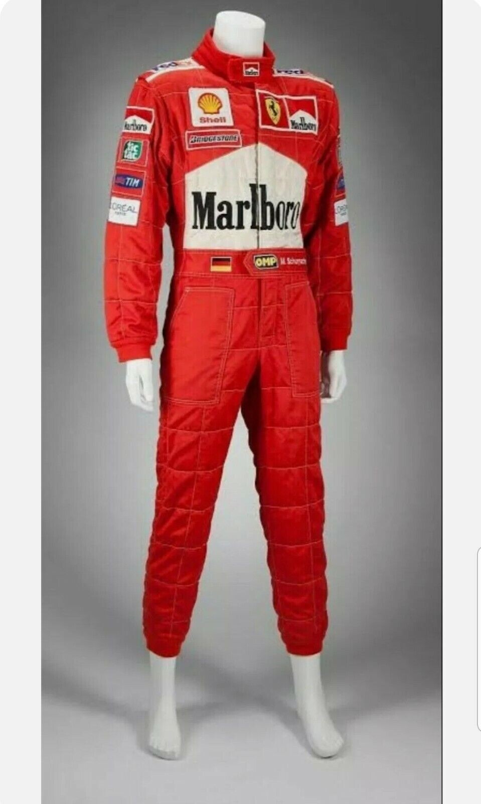 Micheal Schumacher F1 Karting Suit 2001 Michael Schumacher Printed Suit |  eBay